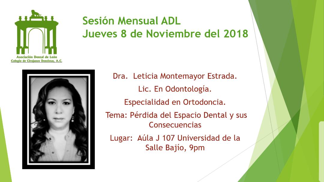 Sesión Mensual de Noviembre ADL